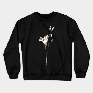 White lily Crewneck Sweatshirt